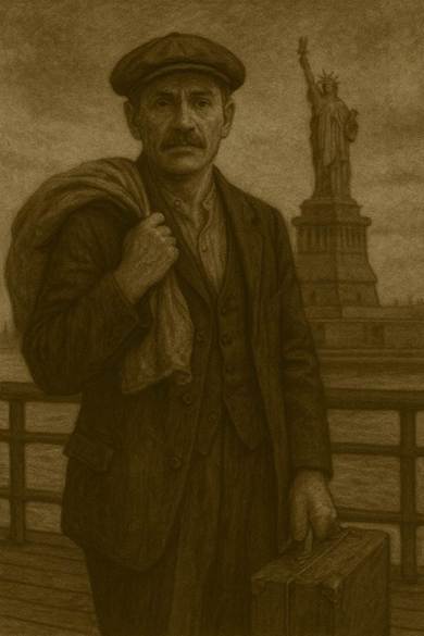 A person with a mustache holding a bag

AI-generated content may be incorrect.